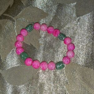 Marble Aztec style bracelet